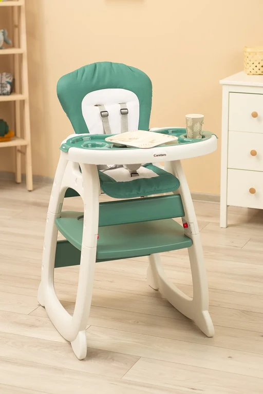 Дитячий стільчик для годування Caretero Homee Green